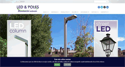 Desktop Screenshot of ledpoles.com